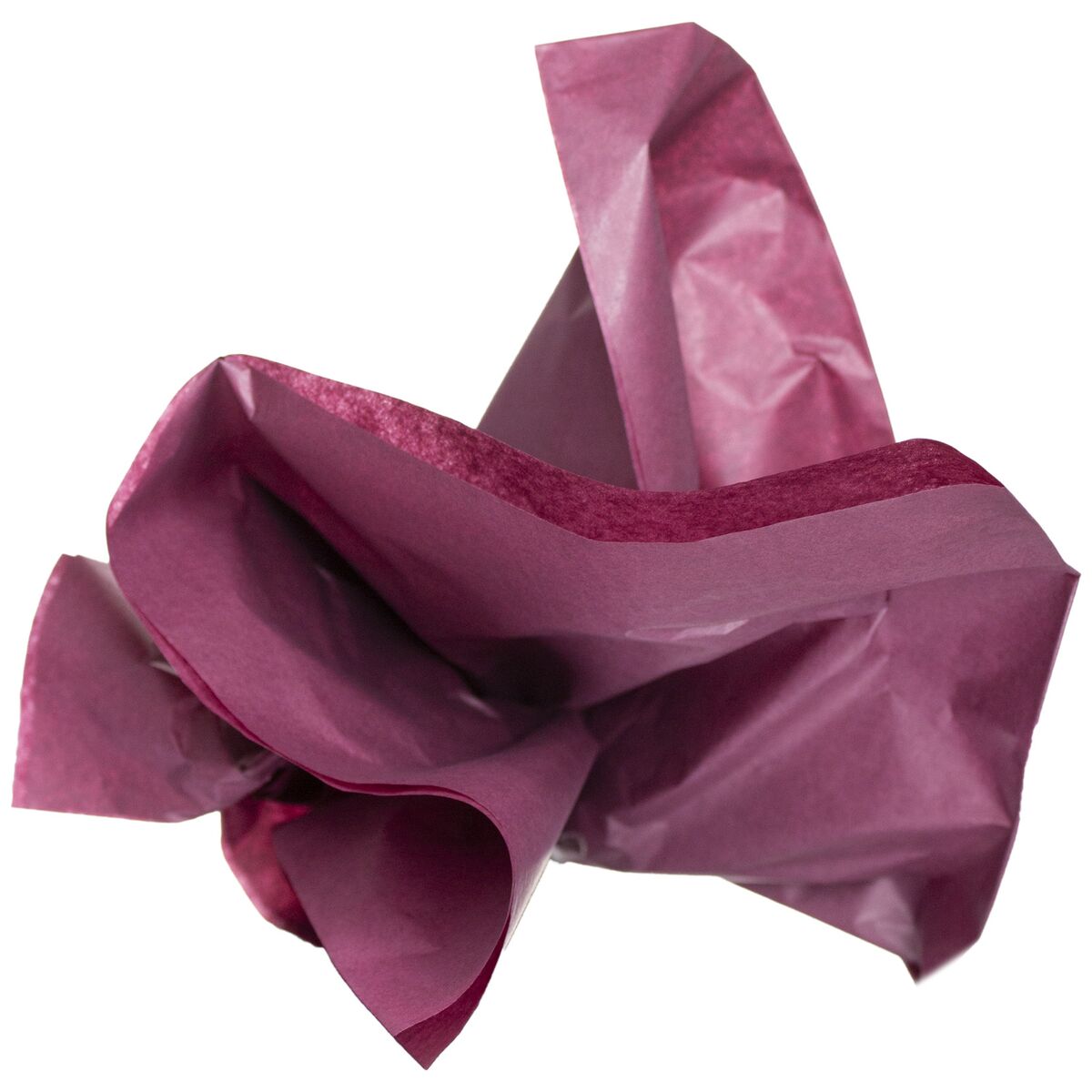 Silkespapper Burgundy
